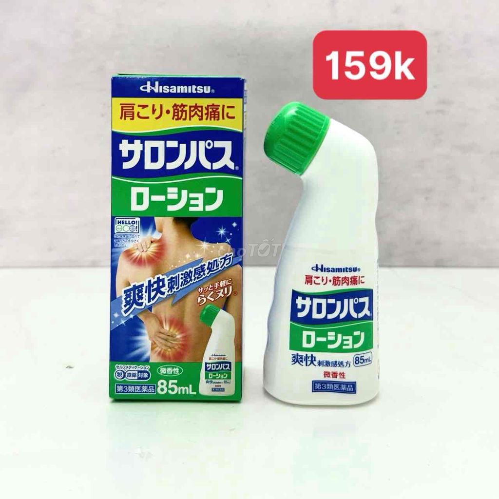 LĂN GIẢM ĐAU SALONPAS HISAMITSU NHẬT BẢN