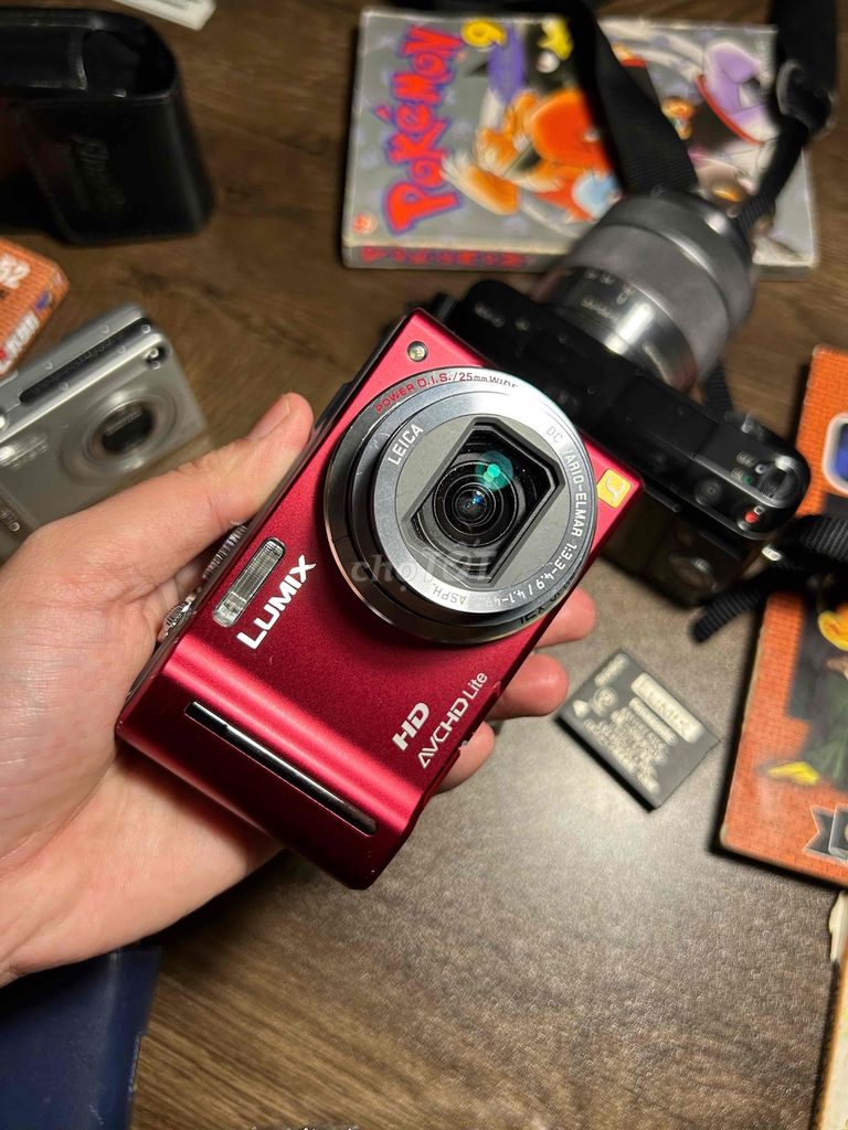 Máy ảnh Panasonic Lumix TZ10 Đỏ. Mua bán Máy ảnh, Máy quay tại Quận Bình Tân Tp Hồ Chí Minh được đăng bởi Đặng Như hình 1