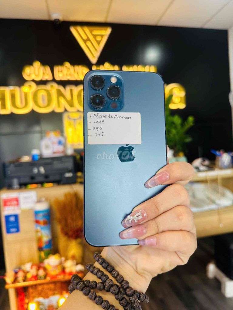 iPhone 12 Pro Max 256GB  nguyên zin giá iu❤️. Mua bán Điện thoại tại Thành phố Bến Tre Bến Tre được đăng bởi HươngGiangmobile hình 1