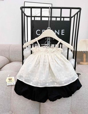 Set váy Quảng Châu siêu xinh cho bé gái.😍