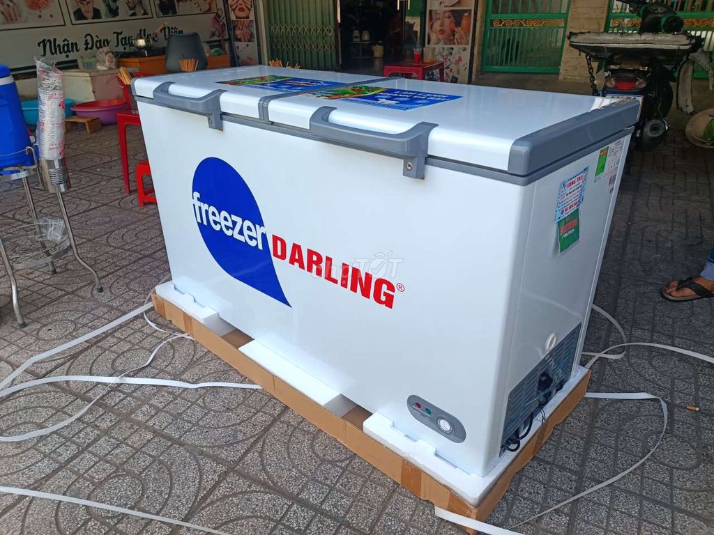 Tủ đông mát darling 360L / 260L 100% bh ship free