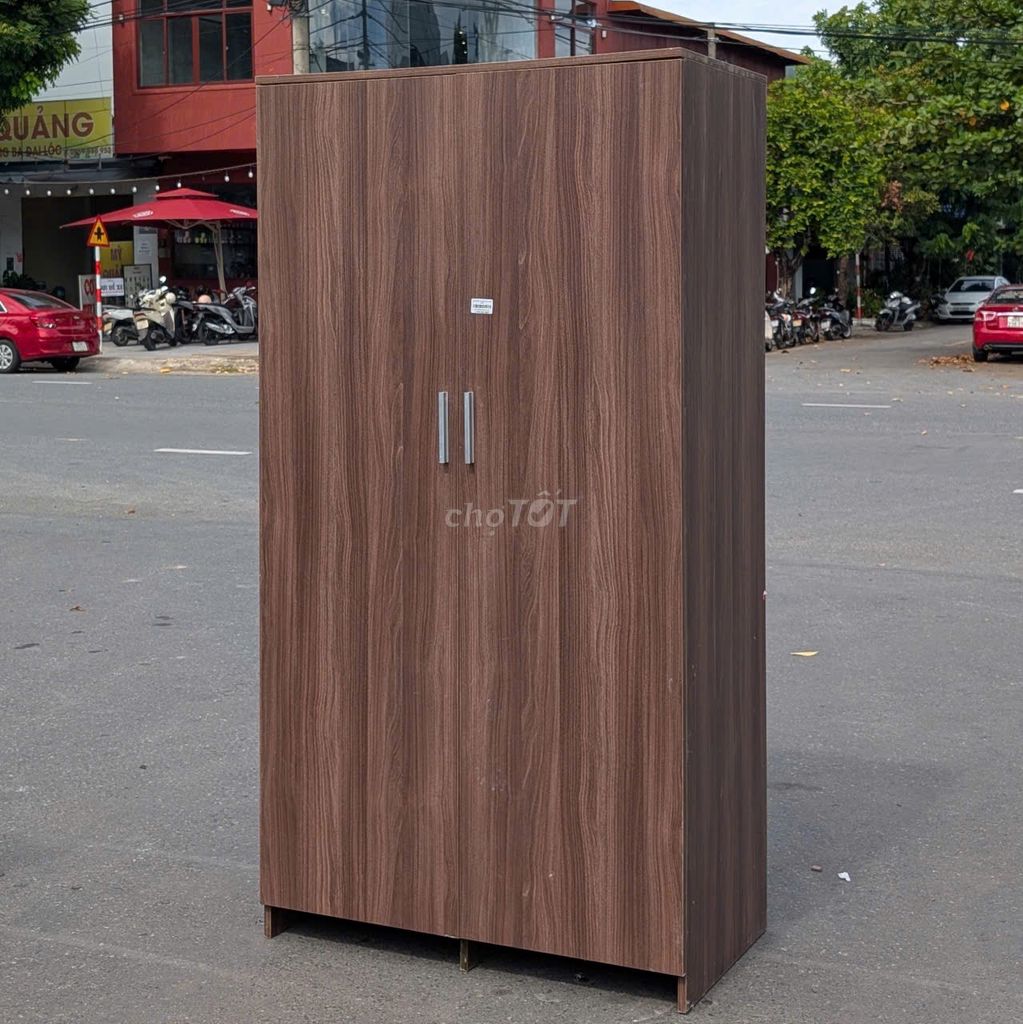 HL200826 Tủ quần áo 2 cánh MDF. Mua bán Tủ, kệ gia đình tại Quận Cẩm Lệ Đà Nẵng được đăng bởi Huỳnh Hà  hình 1