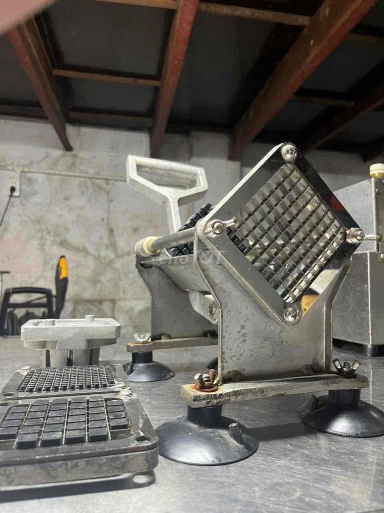 Máy thái khoai tây Inox 4 loại dao. Mua bán Đồ chuyên dụng, Giống nuôi trồng tại Huyện Đông Anh Hà Nội được đăng bởi ĐỖ HÙNG LINH hình 1