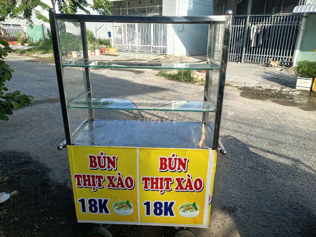 Xe bán hàng Inox Kính Bạc. Mua bán Đồ chuyên dụng, Giống nuôi trồng tại Thành phố Long Xuyên An Giang được đăng bởi XE ĐIỆN LONG XUYÊN hình 1