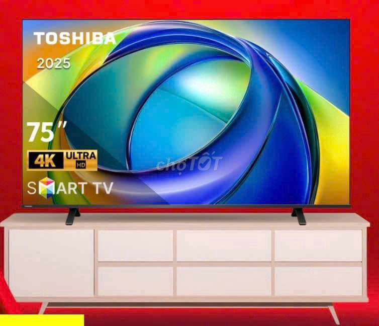 🔥 HÀNG ĐẬP HỘP - TOSHIBA 75C350  - GIÁ CỰC TỐT 📺. Mua bán Tivi, Âm thanh tại Quận Cẩm Lệ Đà Nẵng được đăng bởi Nguyễn Thị Ngọc hình 1
