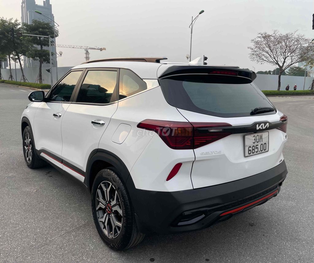 Kia Seltos 1.4 Premium Xline sx 2024 - màu Trắng.. Mua bán Ô tô tại Quận Cầu Giấy Hà Nội được đăng bởi CHỢ ÔTÔ CẦU GIẤY hình 5