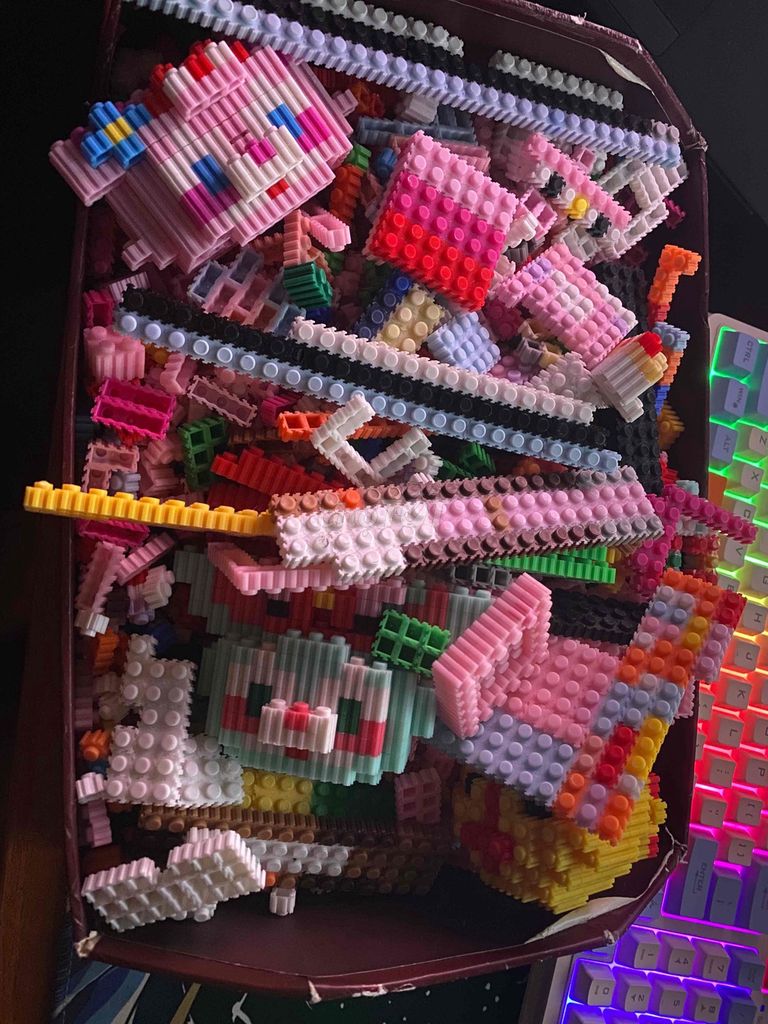 Đồ chơi lắp ráp Lego Nhựa Nhiều màu