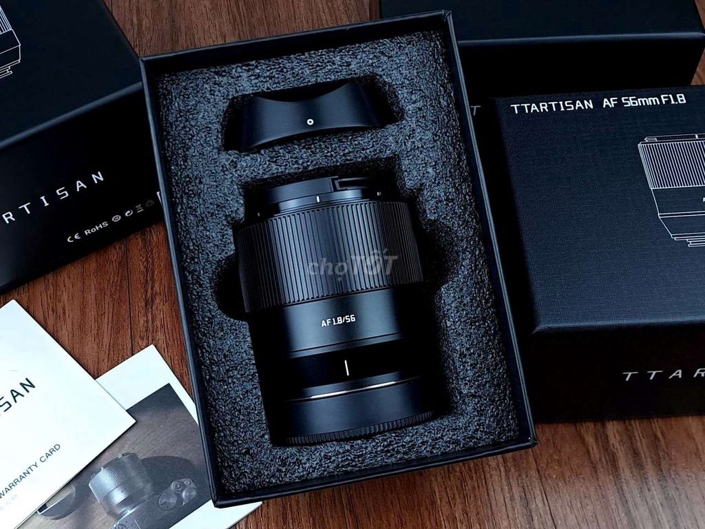 Ống kính TTArtisan 56mm F1.8 Sony E Đen Mới. Mua bán Máy ảnh, Máy quay tại Quận Tân Bình Tp Hồ Chí Minh được đăng bởi Phan Nguyen hình 1