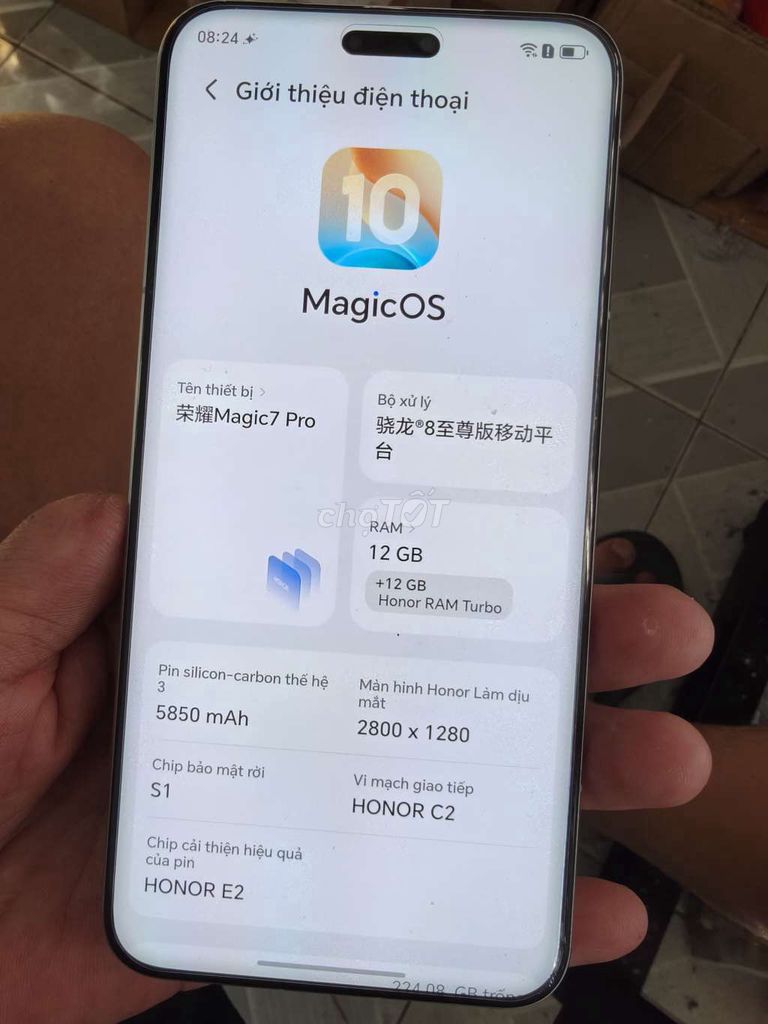 Honor Magic 7pro Loa Hay khủng. Mua bán Điện thoại tại Thành phố Bến Tre Bến Tre được đăng bởi Từ Tuấn Bến Tre hình 1