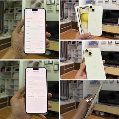 iPhone 15 Plus 128GB Vàng FULLBOX APPLE 2026