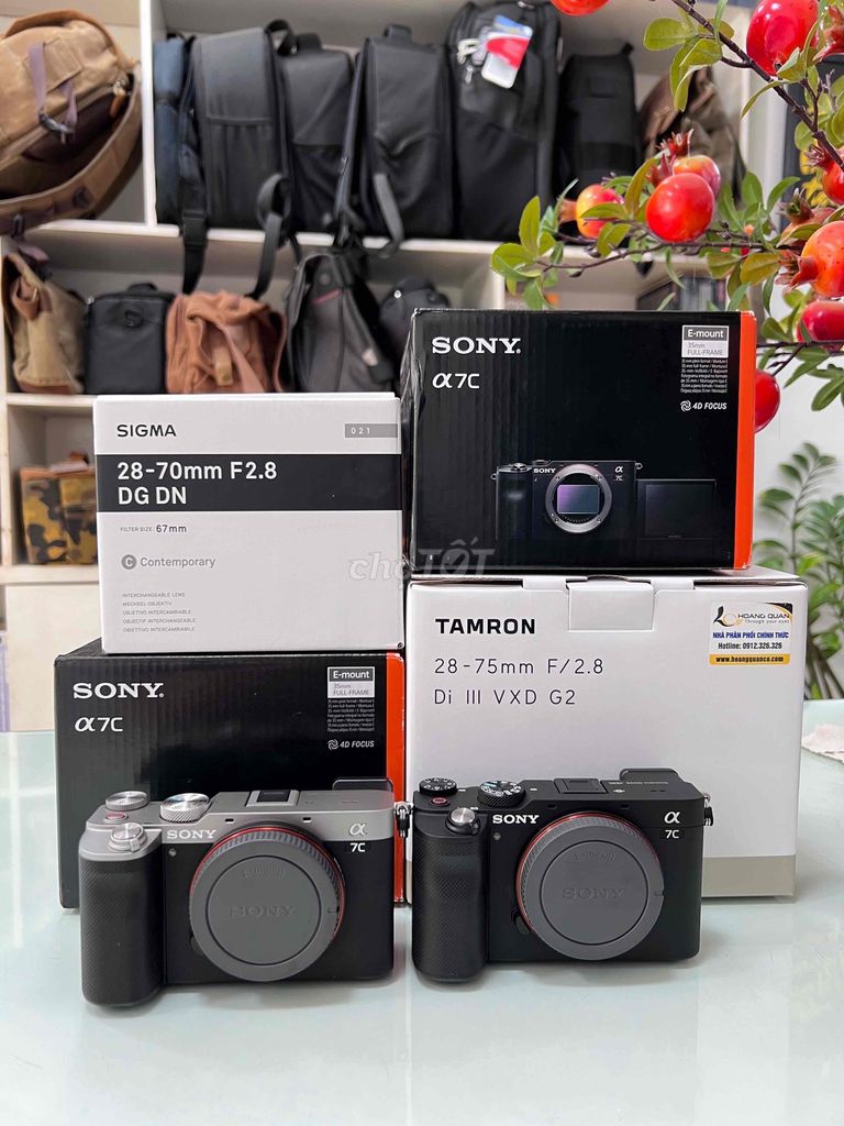 Combo Sony A7C & Sigma 28-70 & Tamron 28-75G2