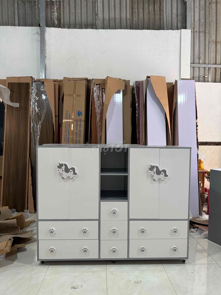 Tủ quần áo nhựa trẻ em Trắng hình ngựa. Mua bán Tủ, kệ gia đình tại Quận Tân Bình Tp Hồ Chí Minh được đăng bởi Nội Thất Gia Đình hình 1