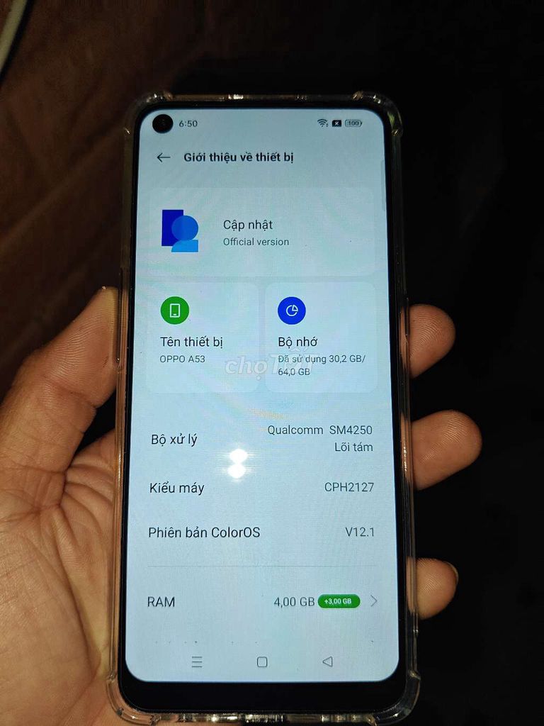 OPPO A53 64GB. Mua bán Điện thoại tại Huyện Tam Bình Vĩnh Long được đăng bởi Điền  hình 1