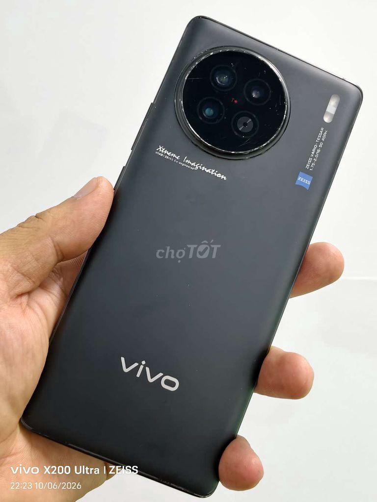 Vivo X90 256GB Đen 97%. Mua bán Điện thoại tại Thành phố Bến Tre Bến Tre được đăng bởi Lê Trường hình 1