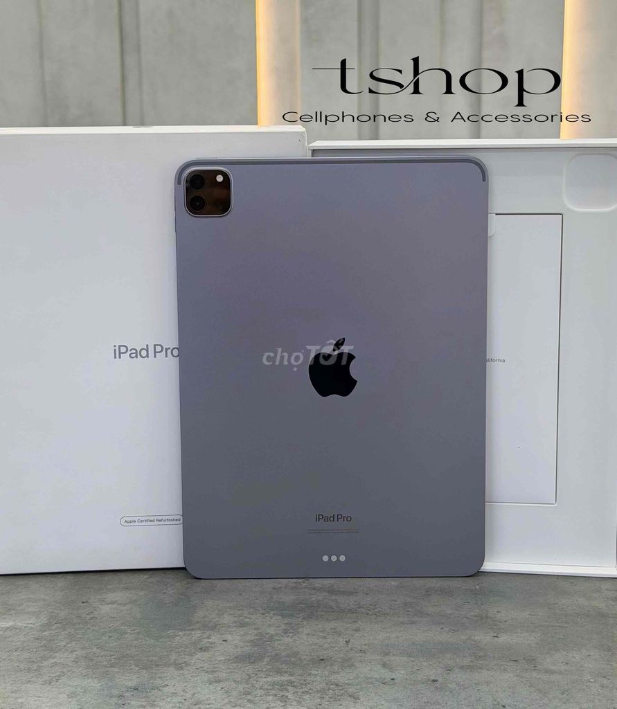 iPad Pro M2  128GB Gray Keng Đẹp P100% sạc ít. Mua bán Máy tính bảng tại Quận Thanh Khê Đà Nẵng được đăng bởi Thiện Lê TShop 16 Lê Đình Lý hình 1