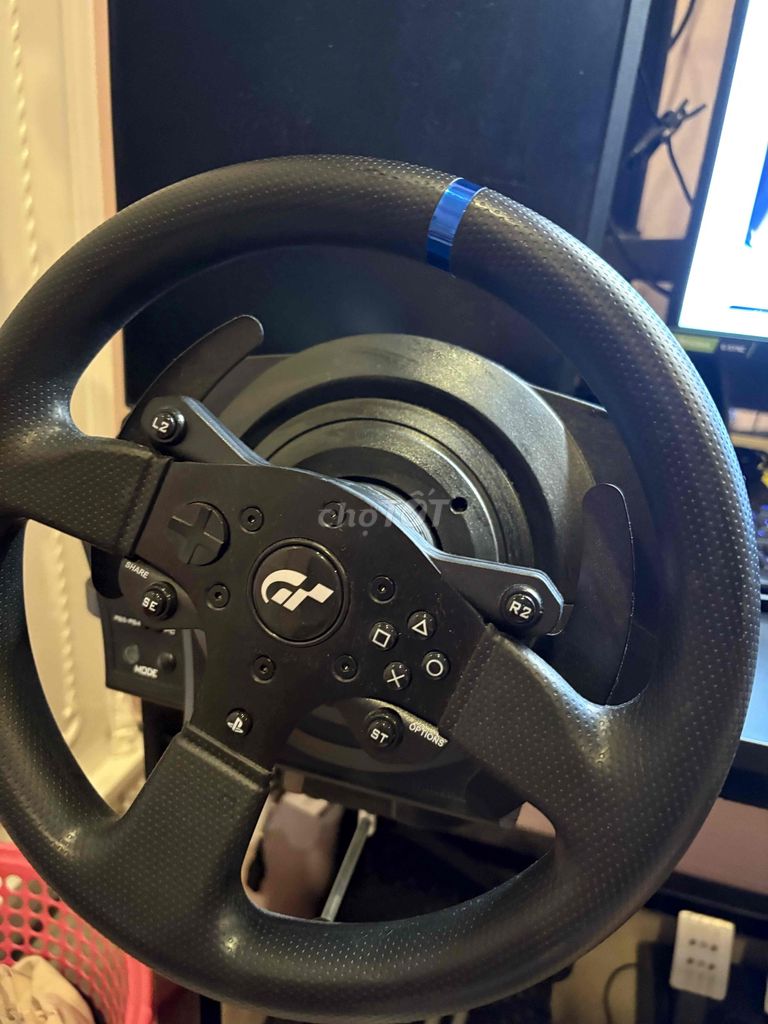 Vô lăng chơi game Thrustmaster T300 RS GT Đen. Mua bán Thiết bị chơi game tại Quận 8 Tp Hồ Chí Minh được đăng bởi Minh hình 1