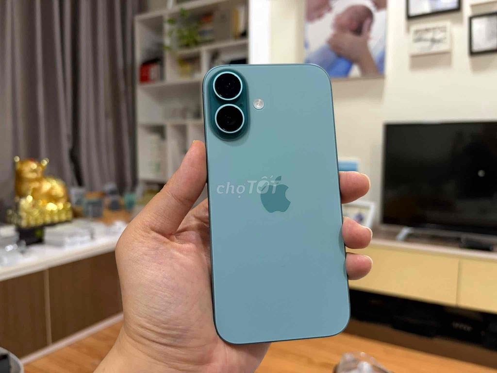 iPhone 16 Teal 128G New Apple 2026. Mua bán Điện thoại tại Quận Thanh Xuân Hà Nội được đăng bởi iStock Zin Đẹp Chất hình 1