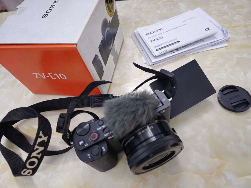 Sony ZVE10 + Kit 16-50 Fullbox 2k shot siêu đẹp. Mua bán Máy ảnh, Máy quay tại Quận 5 Tp Hồ Chí Minh được đăng bởi Trần Nhơn hình 1