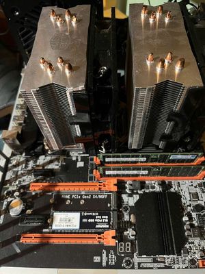 Main X99 Sniper Dual Cpu 2680v4 ram 128 ssd 512. Mua bán Linh kiện (RAM, Card...) tại Quận 5 Tp Hồ Chí Minh được đăng bởi Lưu Thiện Hào