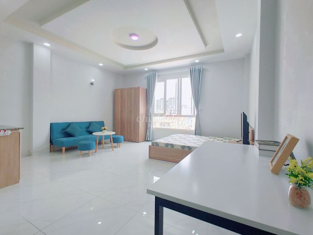 Cho thuê căn hộ studio 30m2 full nội thất có thang máy Thảo Điền Quận2