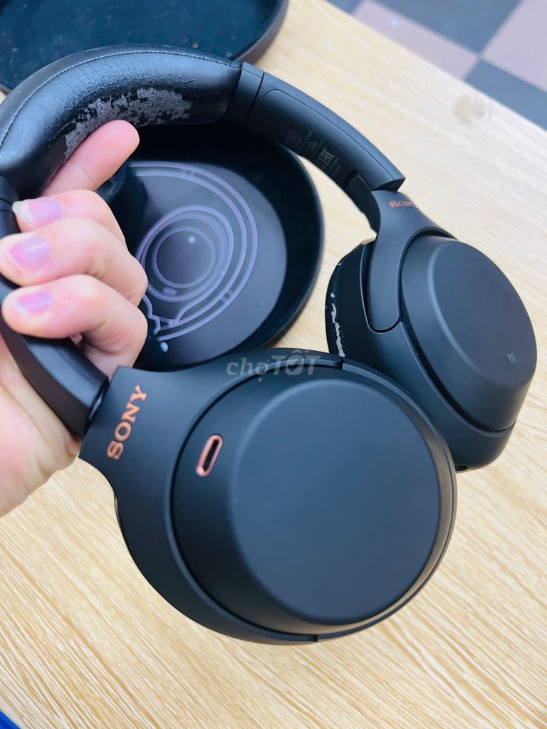 Tai nghe Sony WH-1000XM4 Đen. Mua bán Tivi, Âm thanh tại Quận Đống Đa Hà Nội được đăng bởi NHẬT LỆ CAMERA hình 1