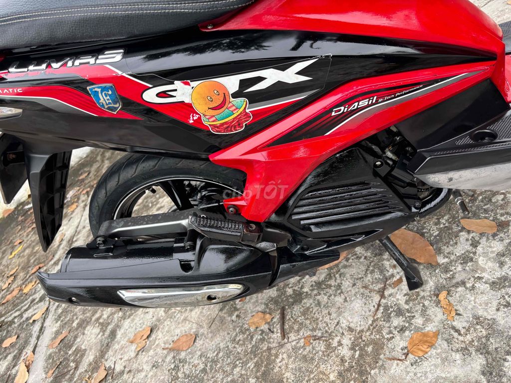 Yamaha Luvias GTX Đỏ đen. Mua bán Xe máy tại Thị xã Bến Cát Bình Dương được đăng bởi xe máy trả góp tín nghĩa  hình 3