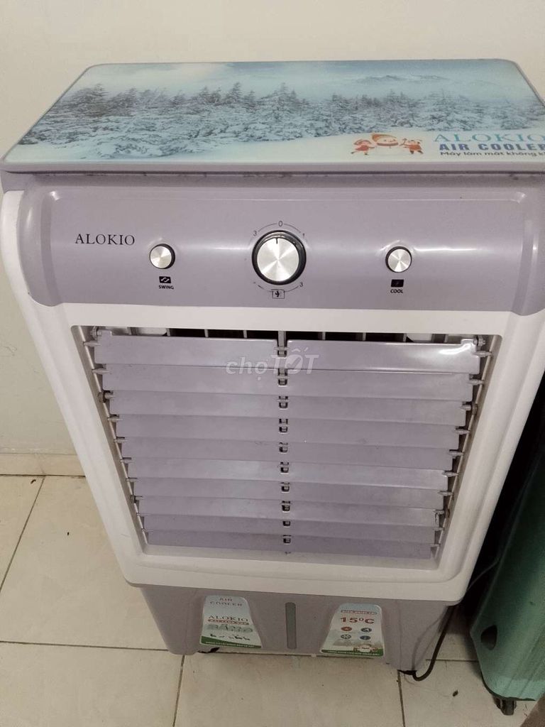 Quạt hơi nước ALOKIO Xám trắng Đã sử dụng. Mua bán Quạt tại Quận 8 Tp Hồ Chí Minh được đăng bởi Trần Tư hình 1