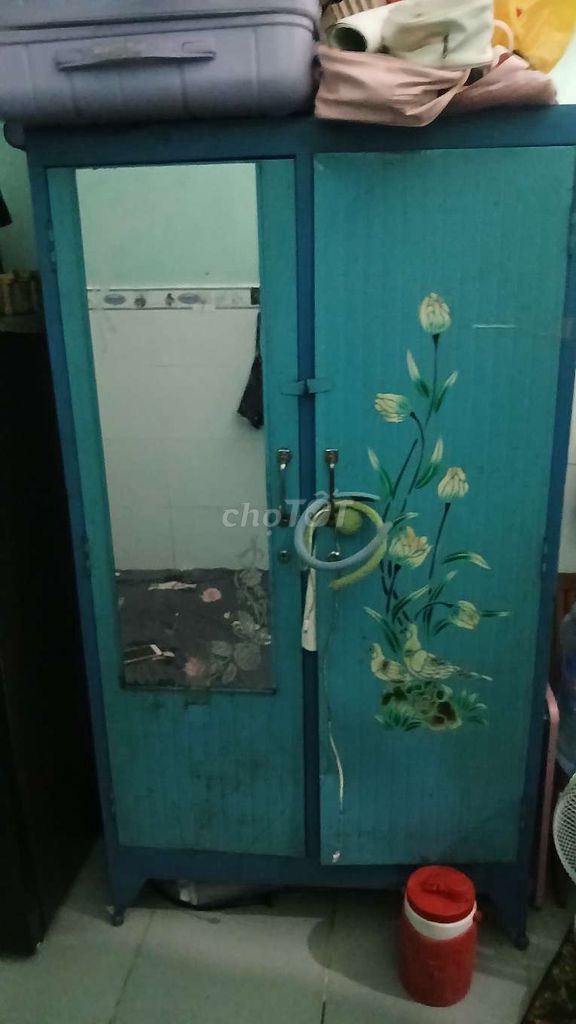 Tủ quần áo Sắt Xanh ngọc. Mua bán Tủ, kệ gia đình tại Quận 12 Tp Hồ Chí Minh được đăng bởi HUỲNH TẤN ĐÔ hình 1