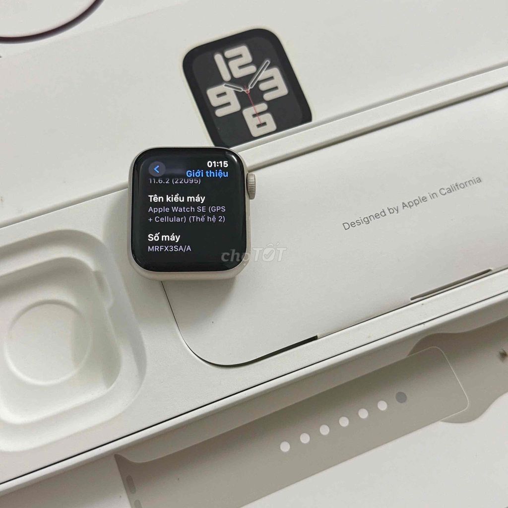 Apple Watch SE 2 40mm Starlight. Mua bán Thiết bị đeo thông minh tại Quận Hoàng Mai Hà Nội được đăng bởi Nguyễn Lương Quyết hình 1