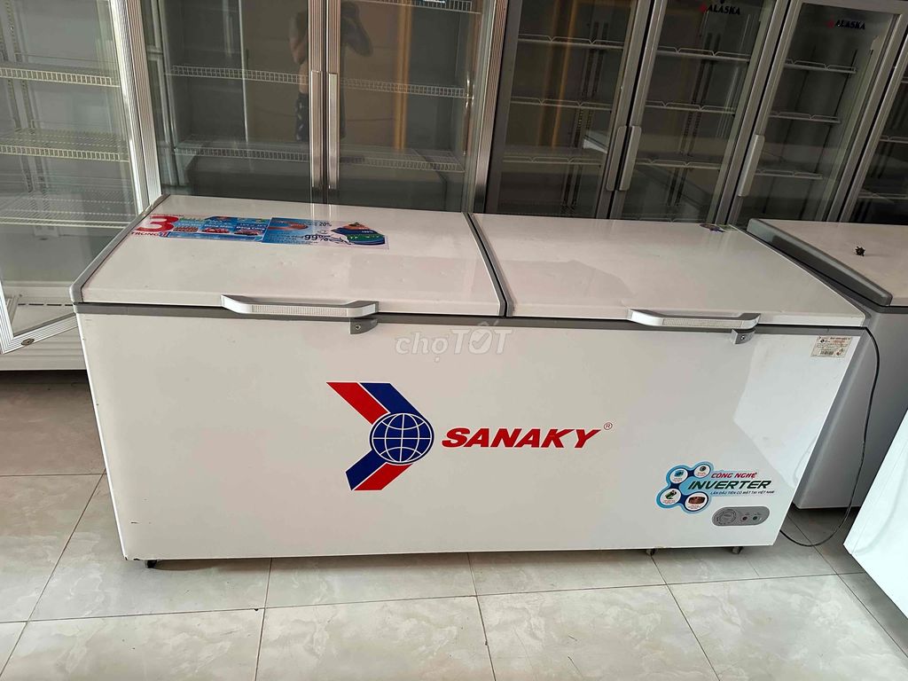 Tủ Đông Sanaky 860l inverter Bh hãng 3/2025 80%