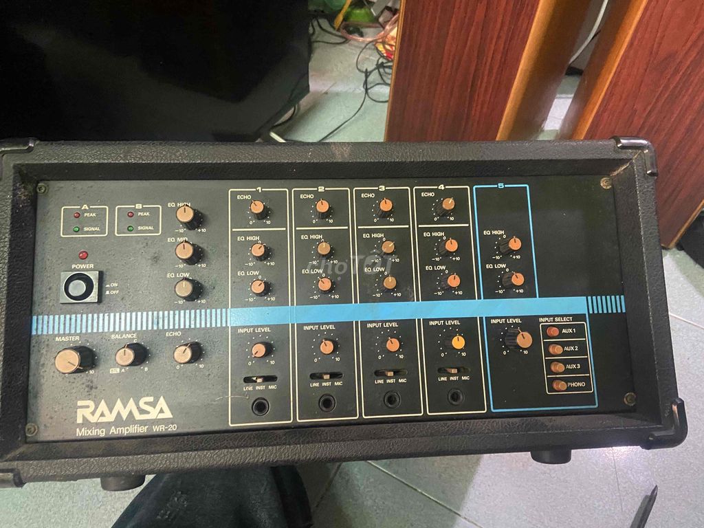 Mixing Amplifier Ramsa WR-20 Đen. Mua bán Tivi, Âm thanh tại Quận 7 Tp Hồ Chí Minh được đăng bởi pham minh duong hình 1