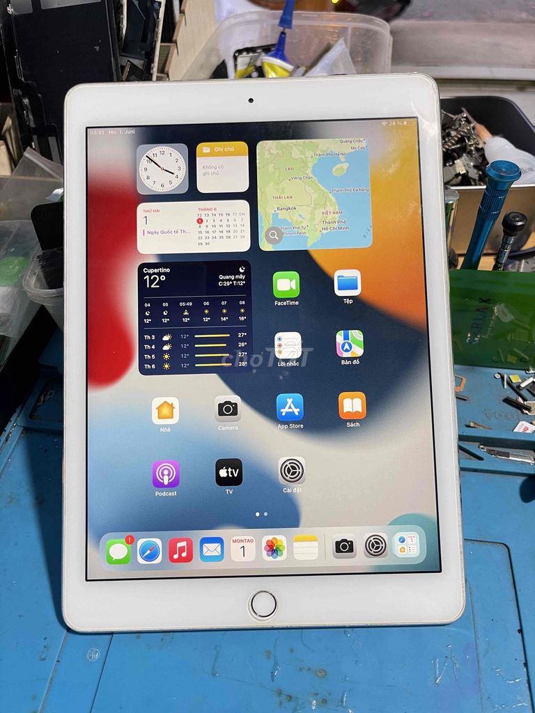 Apple iPad Air 2 64GB Bạc. Mua bán Máy tính bảng tại Thành phố Phan Thiết Bình Thuận được đăng bởi Tên chưa cung cấp hình 1