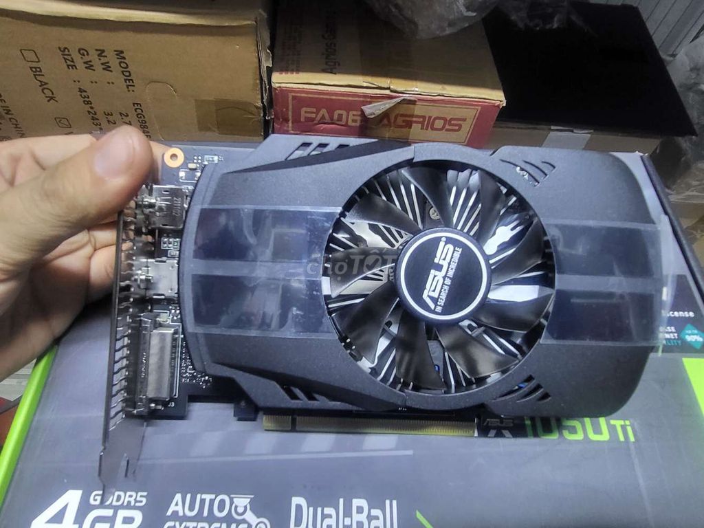 Card đồ họa Asus 1050Ti 4GB Like new. Mua bán Linh kiện (RAM, Card...) tại Quận Tân Phú Tp Hồ Chí Minh được đăng bởi Nguyễn Duy Nam hình 1