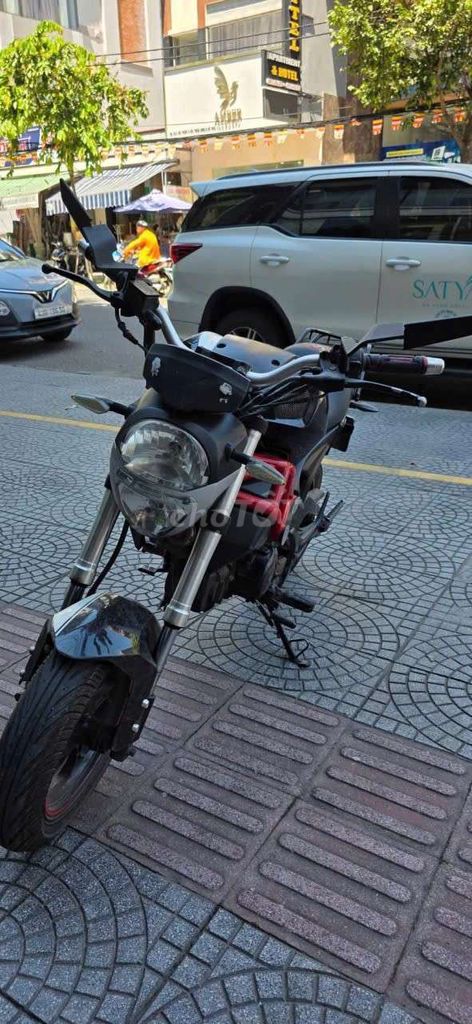 Мотоцикл 110cc, тайский, черный, с ручным сцеплением