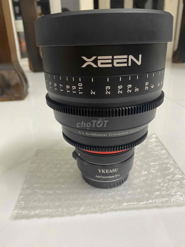 Rokinon Xeen 35mm T1.5 Pro Cinema Lens for Canon E