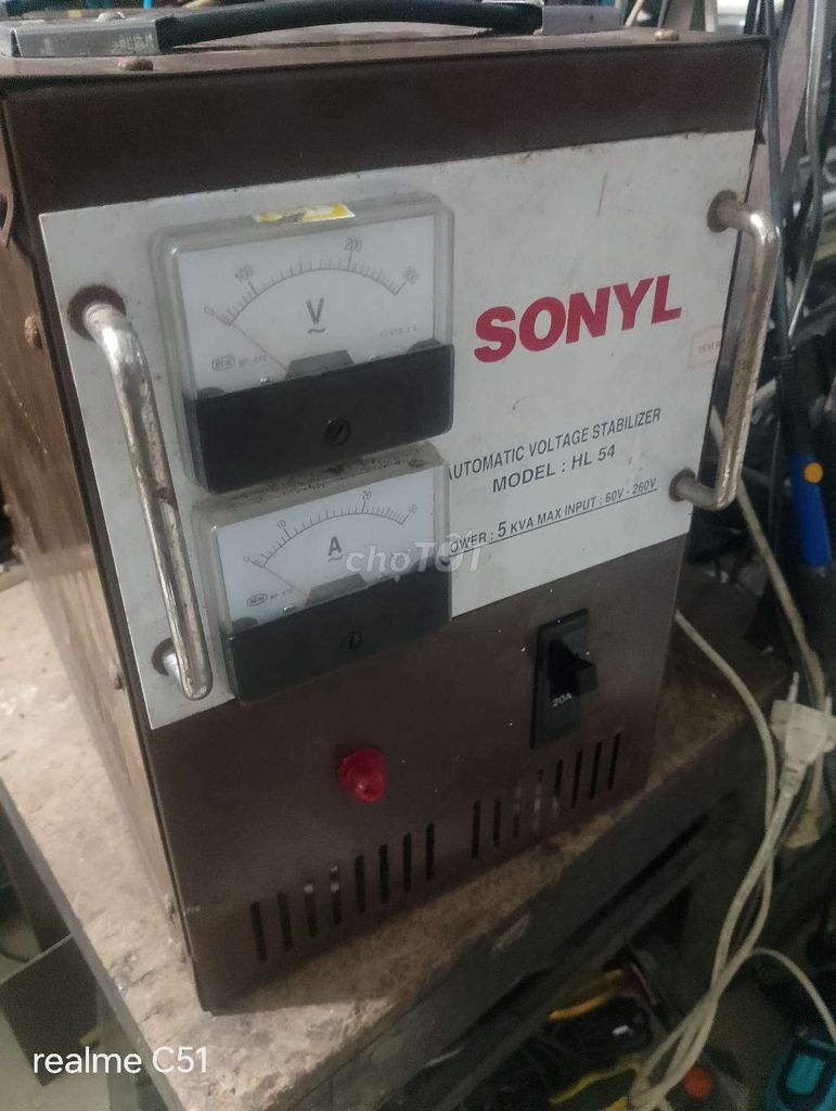 Ổn áp SONYL HL 54. Mua bán Đồ chuyên dụng, Giống nuôi trồng tại Quận Cái Răng Cần Thơ được đăng bởi Truongbakhan hình 1