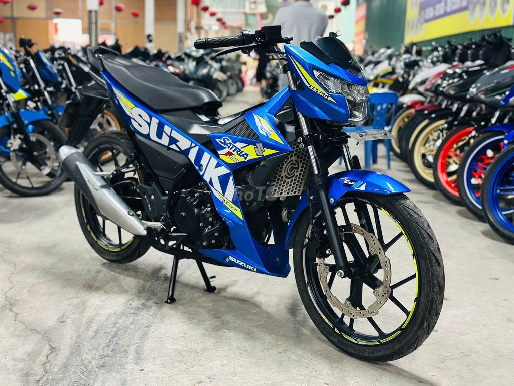 XE MÁYTHANH TÙNG_SATRIA 150 XANH XE NHẬP MÁY ZIN. Mua bán Xe máy tại Quận Nam Từ Liêm Hà Nội được đăng bởi THANH TÙNG hình 1