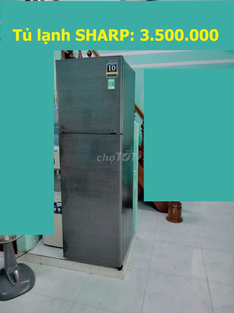 Tủ lạnh Sharp 180L Làm lạnh siêu nhanh. Mua bán Tủ lạnh tại Thị xã Ninh Hòa Khánh Hòa được đăng bởi CÔNG TY TNHH THƯƠNG MẠI DỊCH VỤ NEXSOLAR hình 1