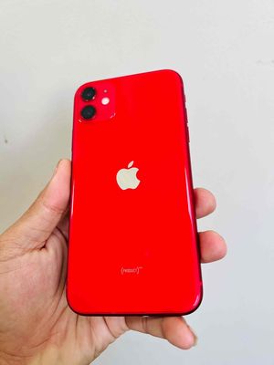 iPhone 11 64GB zin áp Đỏ, Bản Quốc Tế, 98,5%. Mua bán Điện thoại tại Thành phố Vĩnh Long Vĩnh Long được đăng bởi HT Mobile