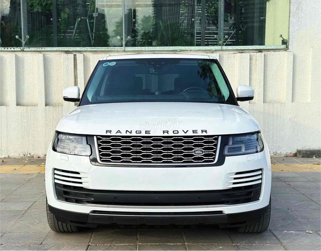 Range Rover Vogue LWB 2019 trắng/nâu siêu đẹp