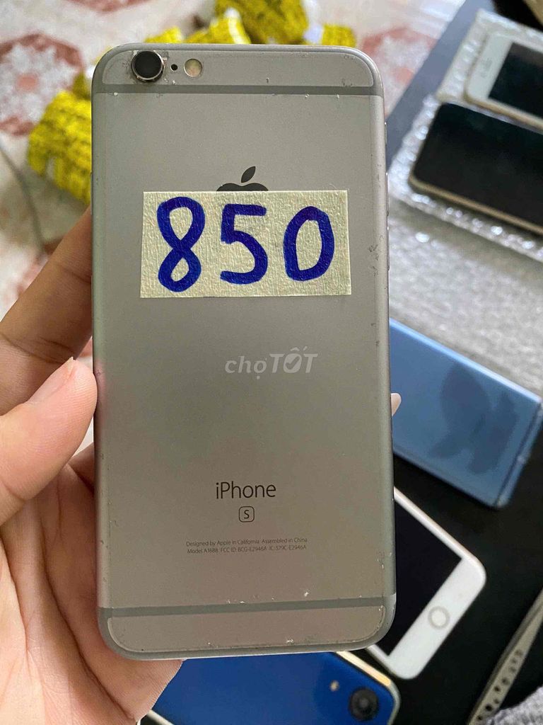 ip6s, bảng 64g, cam đẹp, mvt, 850k