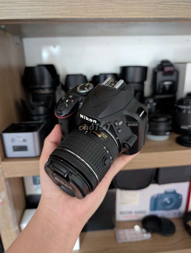 Nikon D3400 18-55VR2 35F1.8G. Mua bán Máy ảnh, Máy quay tại Quận Hải Châu Đà Nẵng được đăng bởi Vinh Máy Ảnh hình 1