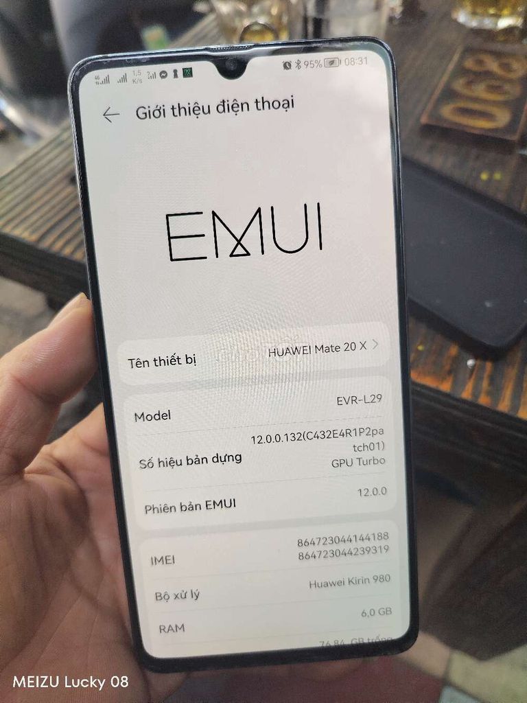 Huawei Mate 20 X 128GB Tím. Mua bán Điện thoại tại Quận Gò Vấp Tp Hồ Chí Minh được đăng bởi Hao Chi hình 1