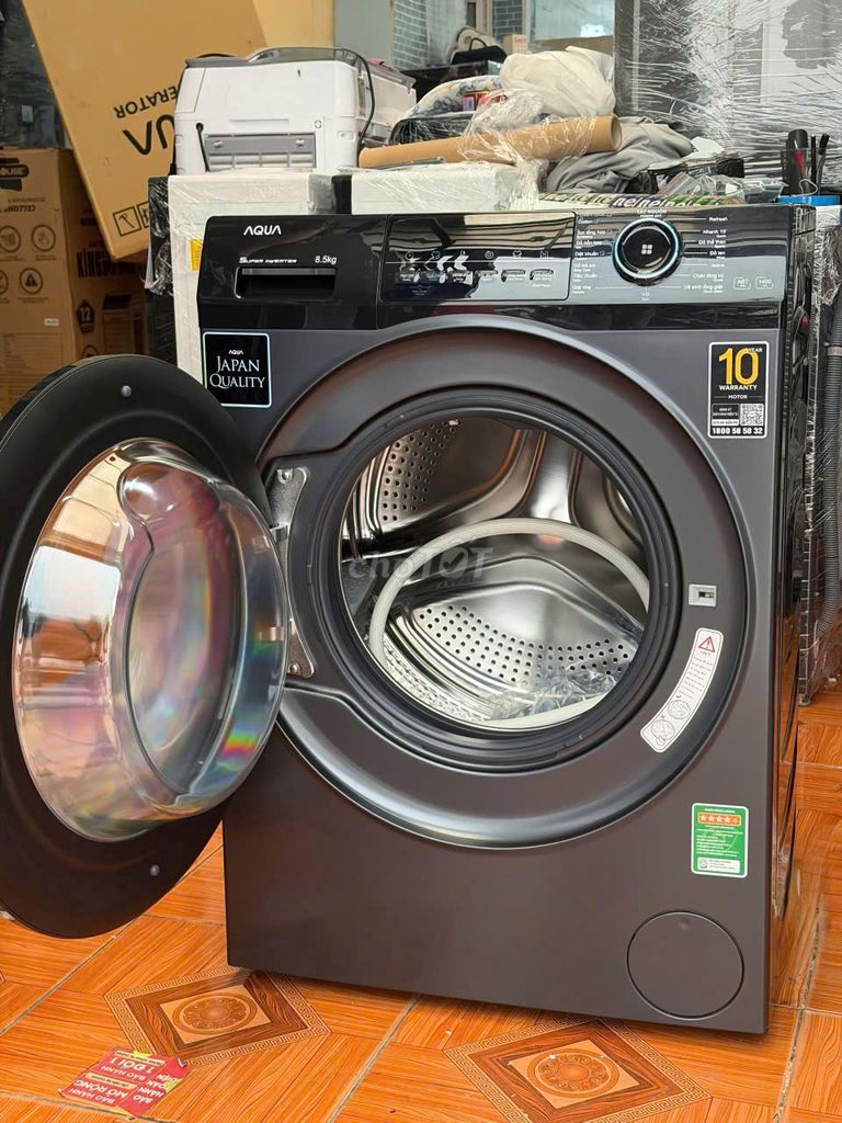 Máy giặt Aqua 9kg cửa trước. Mua bán Máy giặt tại Quận Tân Bình Tp Hồ Chí Minh được đăng bởi Lê Khôi Điện Máy hình 1