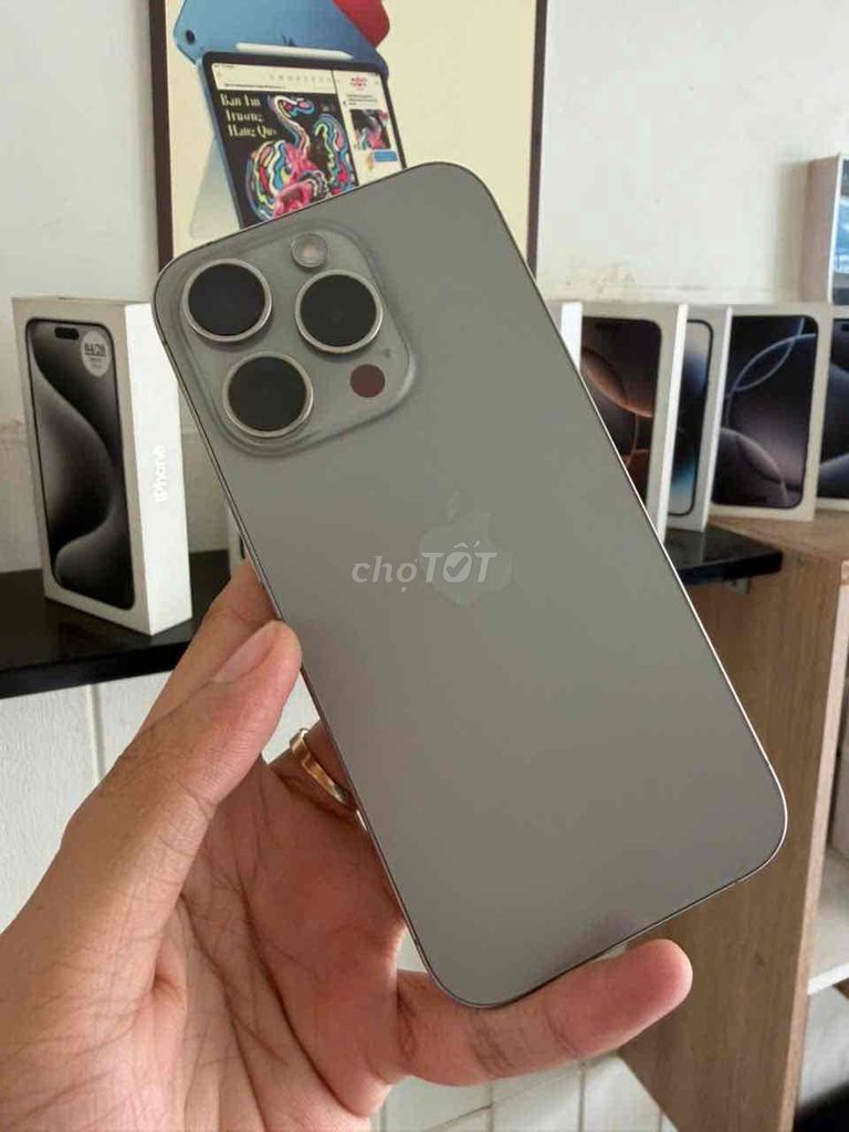 Apple iPhone 15 Pro 128GB Xám VN/A 100%. Mua bán Điện thoại tại Thành phố Thuận An Bình Dương được đăng bởi Hoàng Phong hình 1