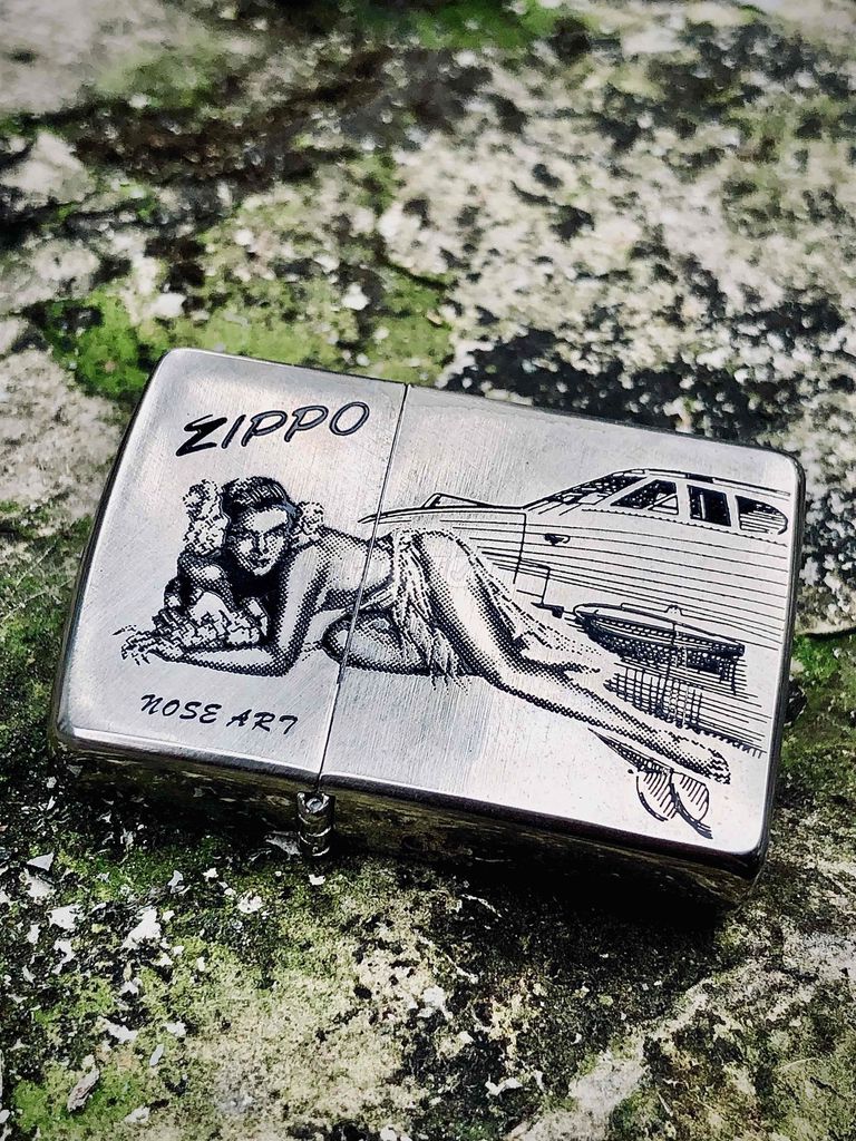 Zippo Chính Hãng - Nose Art