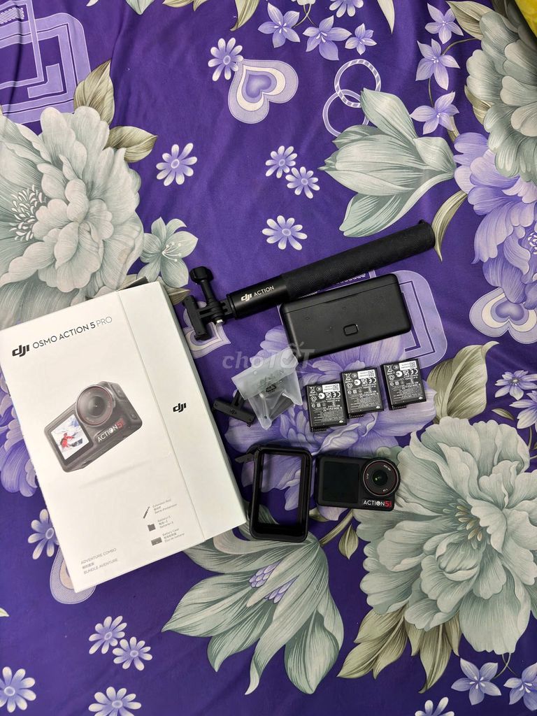 DJI Action 5 Pro Adventure combo fullbox bh 9/2026. Mua bán Máy ảnh, Máy quay tại Huyện Bình Chánh Tp Hồ Chí Minh được đăng bởi TRAN TAN hình 1