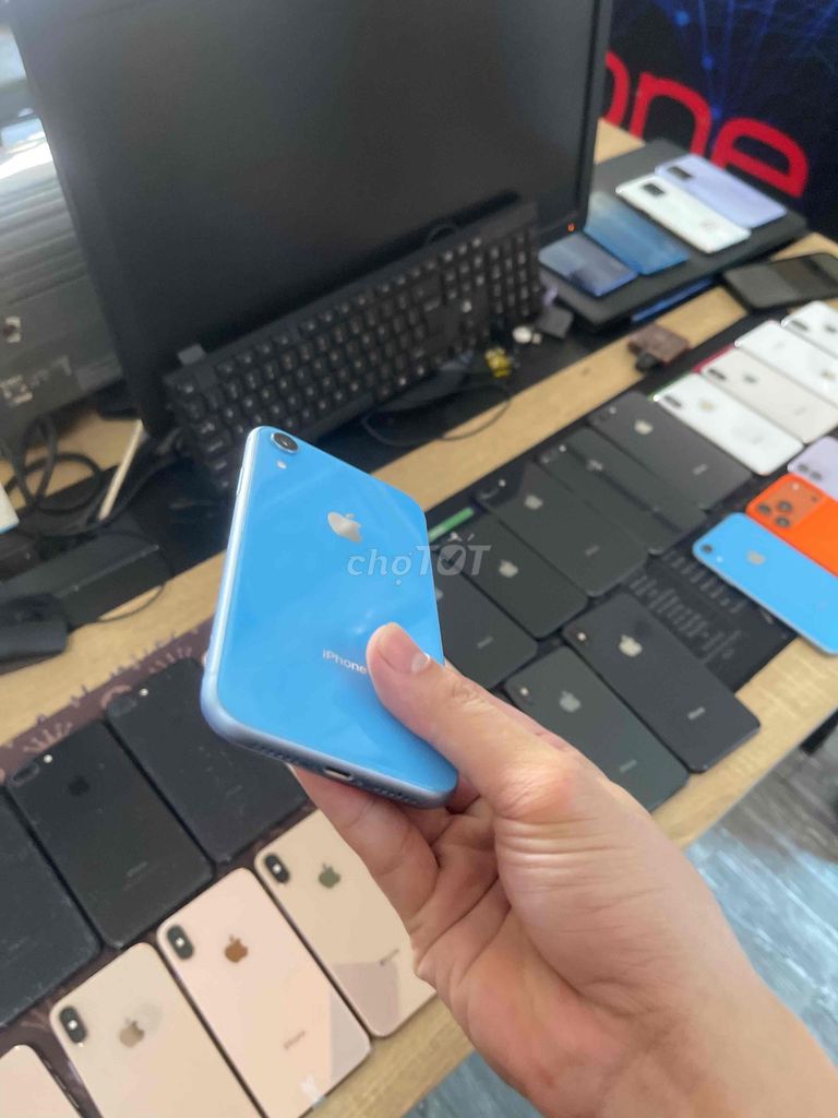 iPhone XR Xanh 3500 con 7 cay. Mua bán Điện thoại tại Quận Cẩm Lệ Đà Nẵng được đăng bởi Sim Số Đại Tài hình 1
