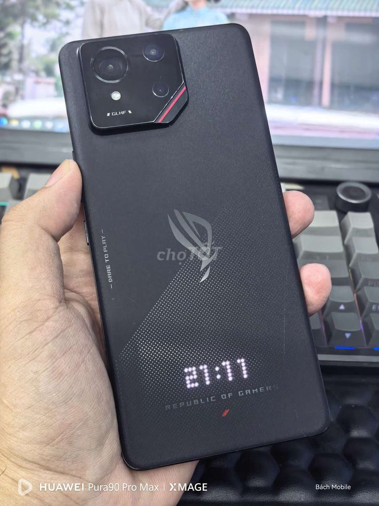 ROGPHONE 9 12/256GB ĐEN FULLBOX QT. Mua bán Điện thoại tại Quận Ninh Kiều Cần Thơ được đăng bởi Bách Mobile hình 1