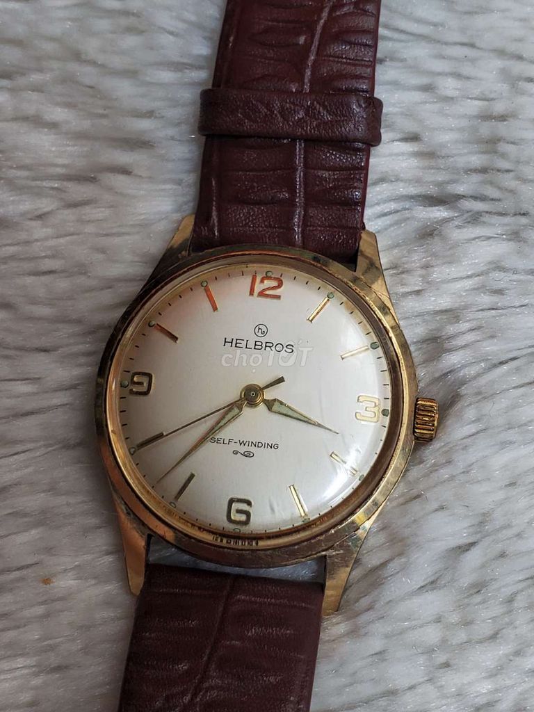 Cần bán đồng hồ cổ Tây Đức Helbros automatic lacke